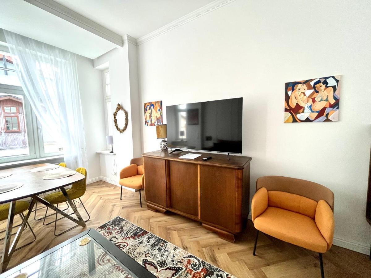 Agapella Apartamenty- Apartament Fiszera 500M From The Beach, Free Parking Sopot Eksteriør billede